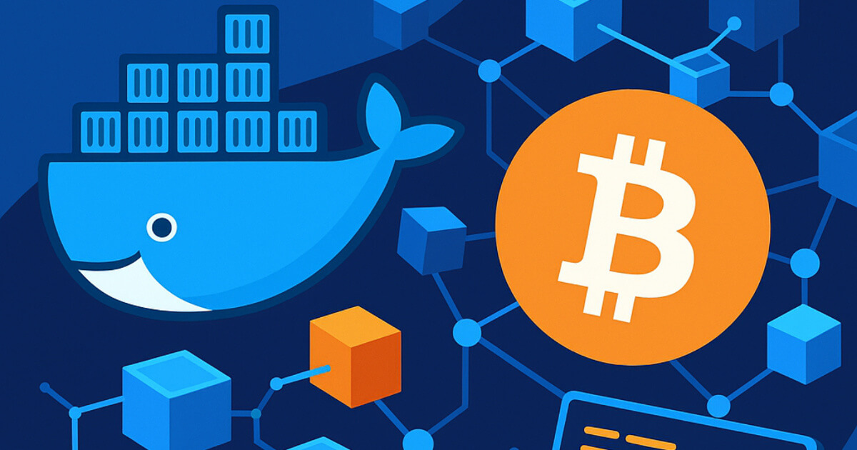 DockerでBitcoinテスト環境を構築しブロックチェーンを確認する