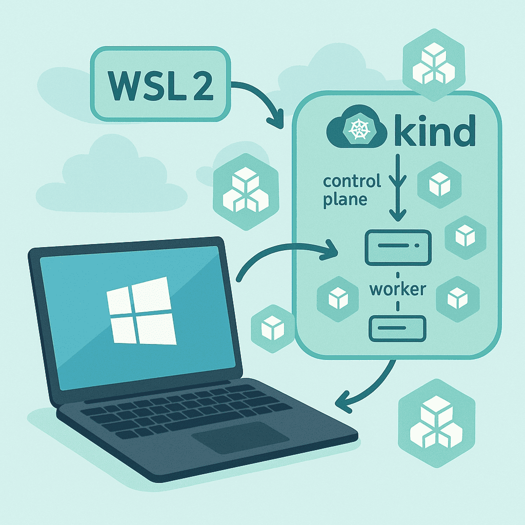 ローカル環境でkind を使ってKubernetesの動きを確認する手順
